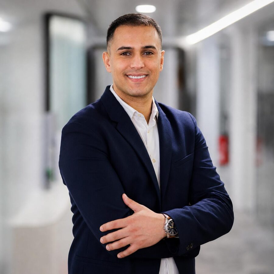 Axel Badr Biede, fondateur et CEO de DAYFNA